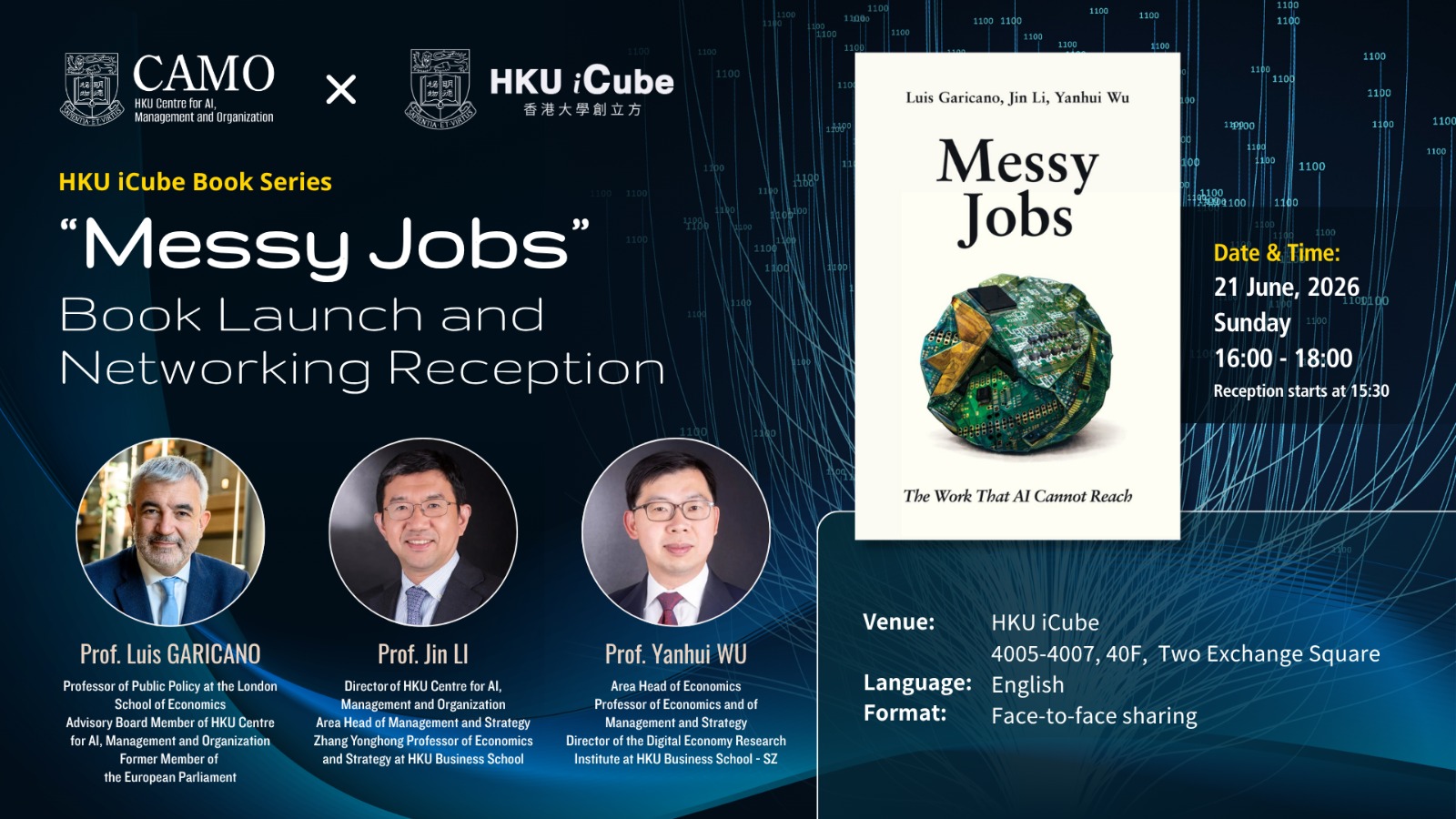 21 June 2026｜“Messy Jobs” Book Launch and Networking Reception - HKU ...